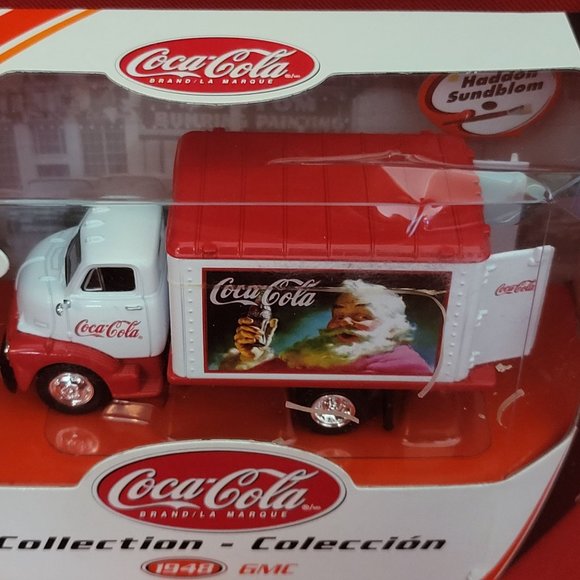 Coca Cola Matchbox 96963 1948 GMC Haddon Sundblom - Picture 6 of 11